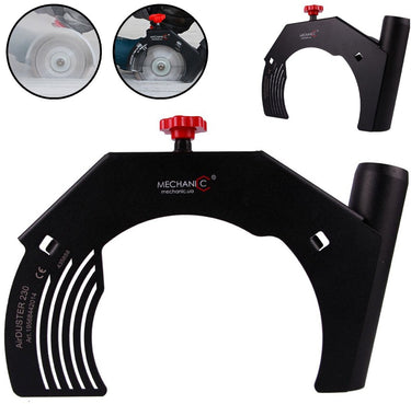 Mechanic airduster 230 - slijpmachine accessoire - stofafzuiging - 230mm