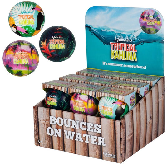 Waboba tropical kahuna bal 9 cm verschillende uitvoeringen