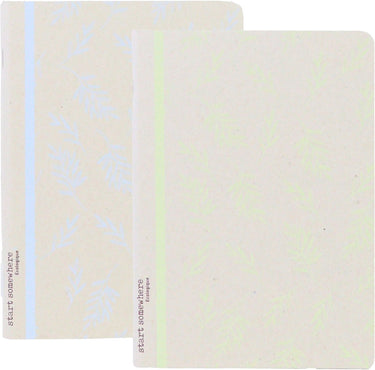 Kangaro schriften - ecologique - formaat a4 - met lijn - 2 stuks