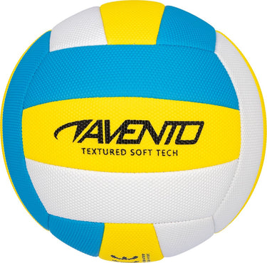 Avento beachvolleybal - grid smash - soft touch - geel blauw