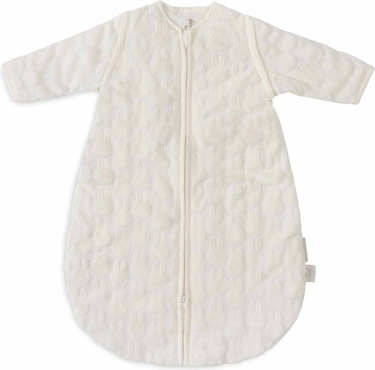 Jollein slaapzak met afritsbare mouw rond 60cm miffy jacquard ivory