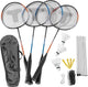 Complete badmintonset, 4 spelers