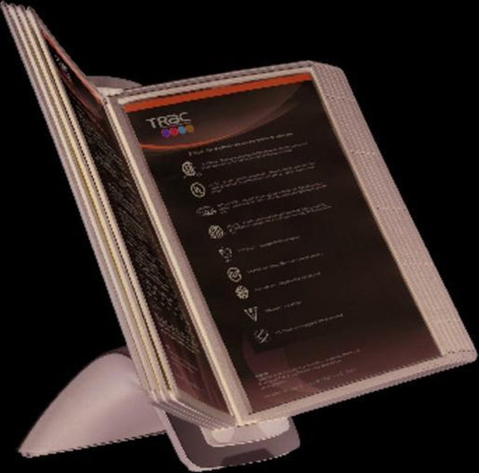 Zichtpanelensysteem durable 5855-01 polypropyleen 285x360x135mm a4 zwart