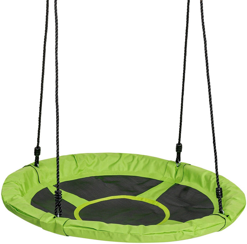 Afbeelding laden in galerijviewer, Swingking nestschommel canvas groen, 98cm
