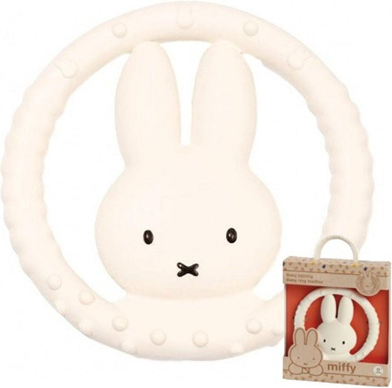 Afbeelding laden in galerijviewer, Bambolino nijntje bijtring natuurlijk rubber - kraamcadeau baby - toys
