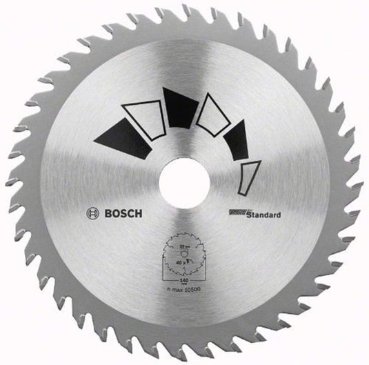 Bosch cirkelzaagblad basic 140x2.2x20 12.7,t40 (1)