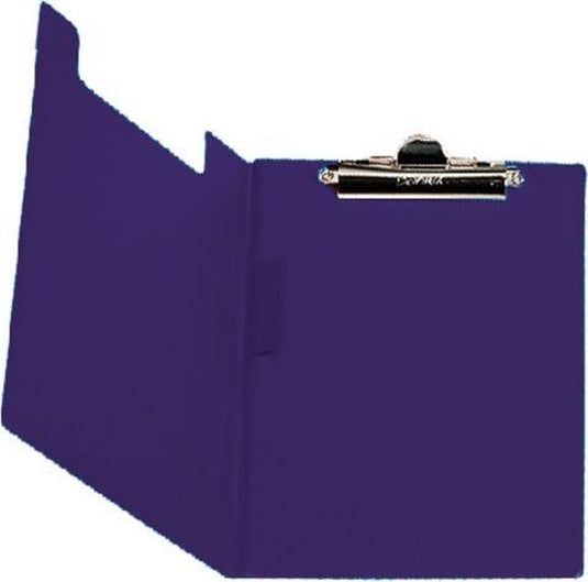 Bantex klembordmap met klem + penlus donkerblauw