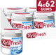 Xylifresh peppermint pot suikervrije kauwgom jar 4x93g