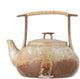 Bloomingville theepot aardewerk bruin ikigai