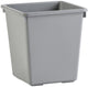 Prullenbak vepa bins vierkant taps 36cm hoog grijs