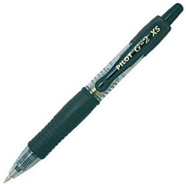 Pilot pen roller g-2 xs intrekbaar zwart 0,4 mm (12 stuks)