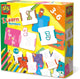 Ses creative ses - ik leer cijfers - 24 kaarten met getallen en figuren, 8 kleurpotloden en stickers