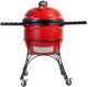 Kamadojoe kamado joe big joe i – kamado bbq 61 cm – keramische houtskoolgrill met onderstel