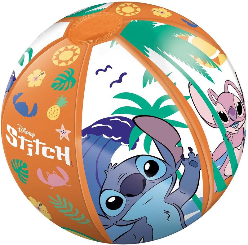 Afbeelding laden in galerijviewer, Van der meulen strandbal stitch 50cm kleurrijk speelgoed voor buiten.
