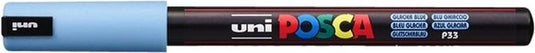Posca paintmarker uni pc1mr ef ijsblauw | 6 stuks