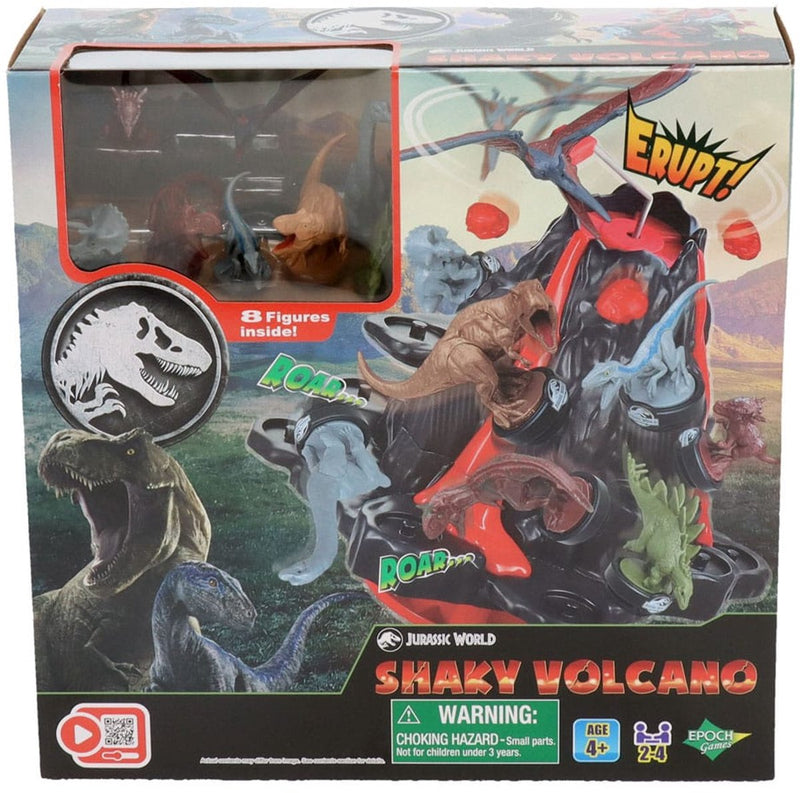 Afbeelding laden in galerijviewer, Epoch games jurassic world shaky volcano kinderspel
