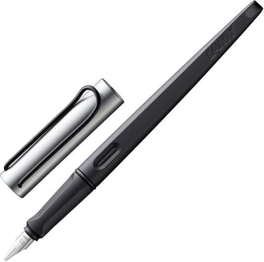 Lamy joy al schrijfpen | ergonomische grip | polijststalen penpunt 1,9 mm | kalligrafie vulpen | inclusief blauwe inktpatroon t 10