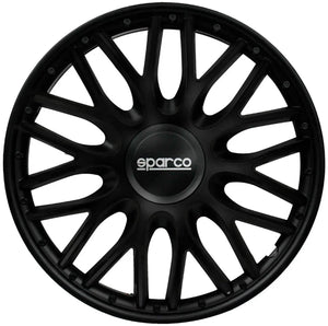 Sparco wieldoppen roma 13 inch zwart - 4 stuks