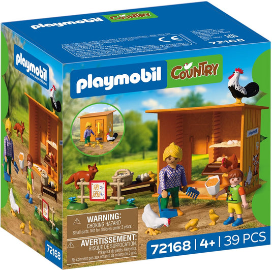 Playmobil country kippenhok = 72168.