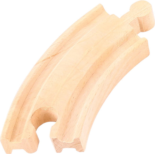 Bigjigs houten rails - korte bochten, 4st.