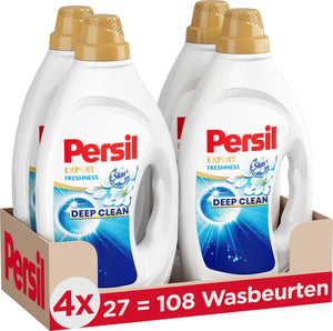 Persil vloeibaar wasmiddel - gel expert color freshness by silan - gekleurde was - voordeelverpakking - 4 x 27 = 108 wasbeurten