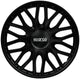 Sparco wieldoppen roma 16 inch zwart - 4 stuks