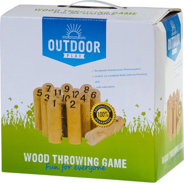 Outdoor play houten fins werpspel
