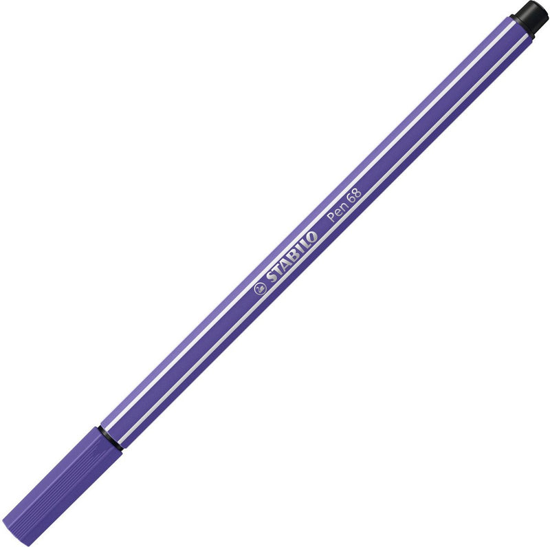 Afbeelding laden in galerijviewer, Stabilo pen 68 - viltstift - violet (68 55)

