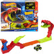 Hot wheels monstertrucks - sla de slang knock-out speelset