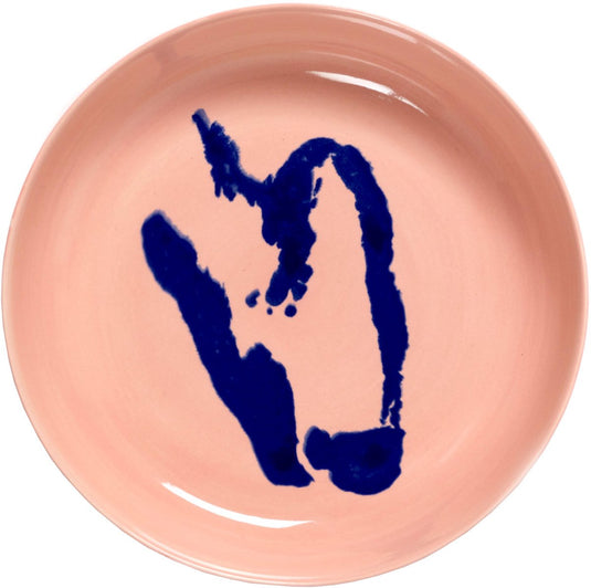 Serax - ottolenghi feast - bord - roze blauw - 22 ø - 2 stuks