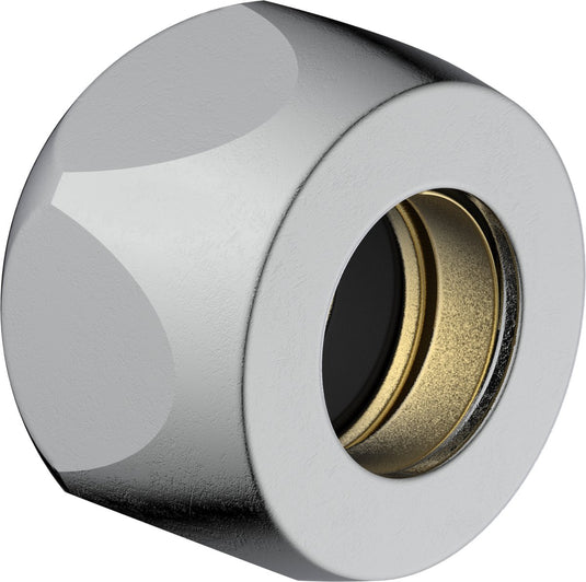 Kirchhoff ms knelmoer - chroom - 3 8 x 10 mmq (2x)