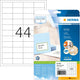 Merkloos sans marque herma 5051 universele etiket 48,3x25,4mm wit