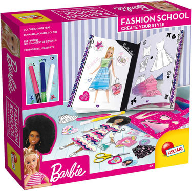 Lisciani barbie fashion school - create your style