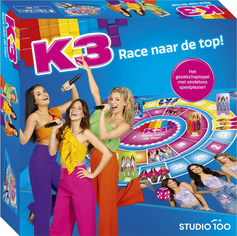 Afbeelding laden in galerijviewer, K3 race naar de top bordspel
