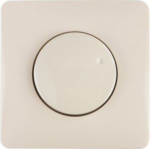 Peha centraalplaat met knop voor dimmer