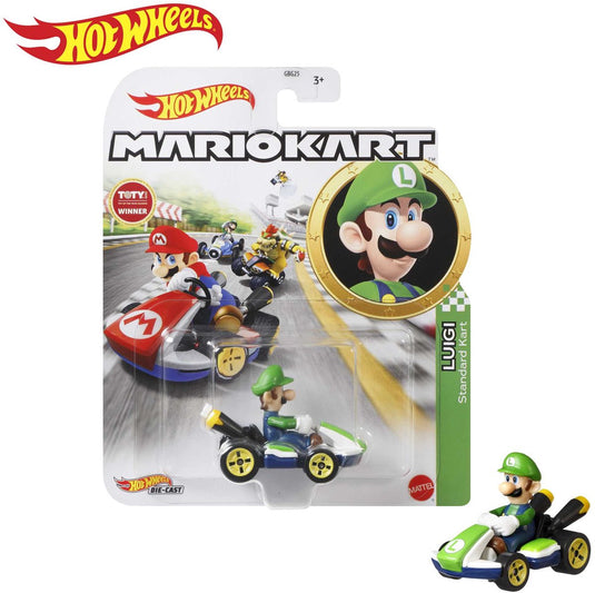 Hot wheels luigi standard kart - mario kart
