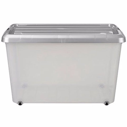 Iris opbergbox - 50 liter - wieltjes