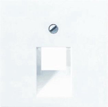 Jung as500 insteekplaat schakelmateriaal - a569-1pluaww - e32qp