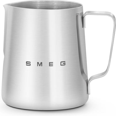 Smeg cmmj01 melkkan - melkopschuimkan - rvs - 450 ml - vaatwasserbestendig - voor cappuccino, latte macchiato espresso