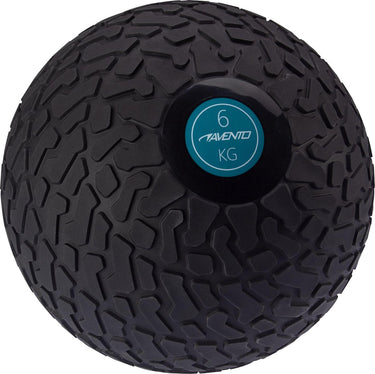 Avento slam bal met profiel - 6 kg - zwart blauw
