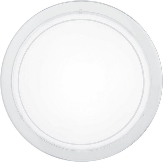 Eglo planet 1 plafond- en wandlamp - e27 - ø 29 cm - wit