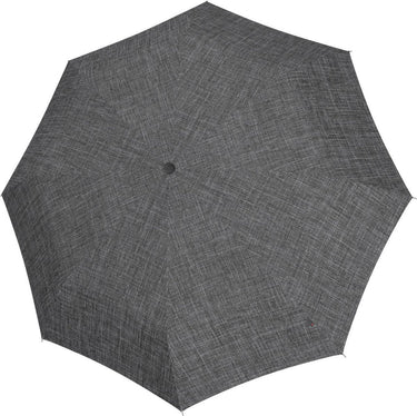 Reisenthel umbrella pocket duomatic opvouwbare paraplu - ø 97 cm - twist silver grijs