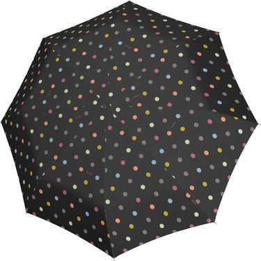 Reisenthel umbrella pocket duomatic opvouwbare paraplu - ø 97 cm - dots zwart