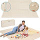 Lionelo zora speelmat baby – premium foam speelkleed 180×200×1.5 cm – dikke dubbelzijdige kruipmat antislip – boho beige speeltapijt voor woonkamer kinderkamer – opvouwbaar + opbergtas – baby speelgoed vanaf 0+ maanden – grote speelmat voor cadeau
