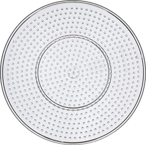 Creativ company grondplaat rond groot transparant 15 cm