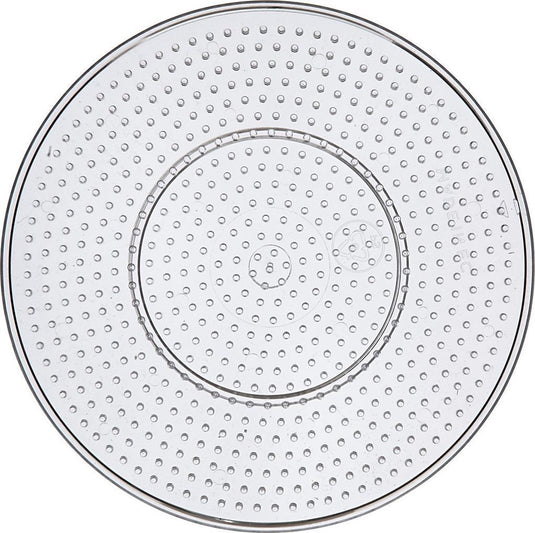 Creativ company grondplaat rond groot transparant 15 cm