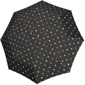 Reisenthel umbrella pocket classic opvouwbare paraplu - ø 99 cm - dots zwart