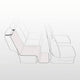 Trixie beschermhoes voor zetel polyester 140x120 cm - dierenhoes - 140 cm x 120 cm - beige