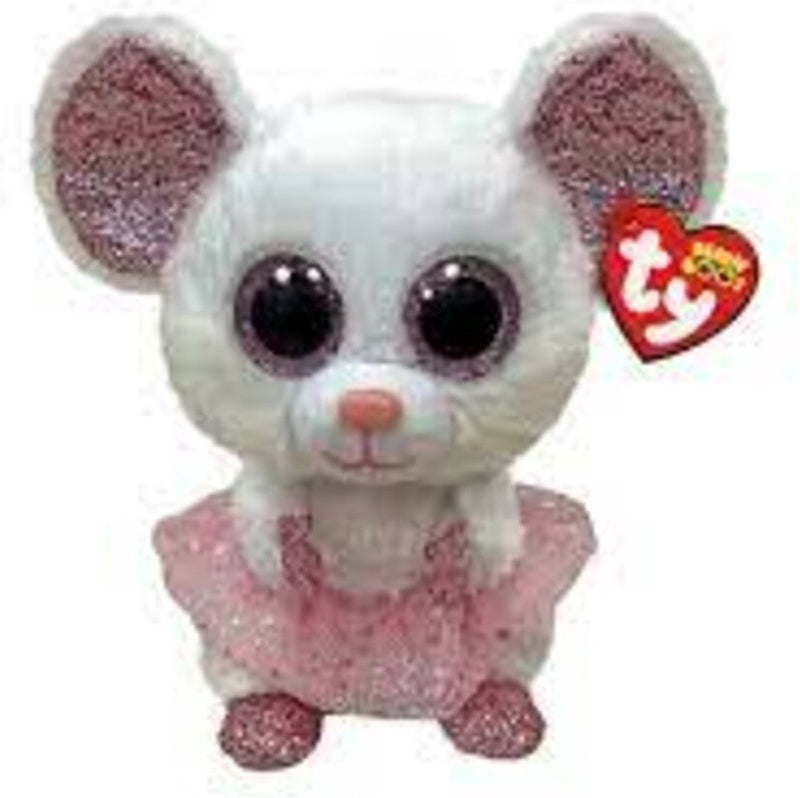 Afbeelding laden in galerijviewer, Ty beanie buddy nina mouse, 24cm
