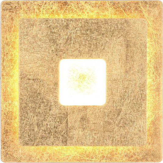 Trio leano - wandlamp - goud - incl. 1x smd 6 w -